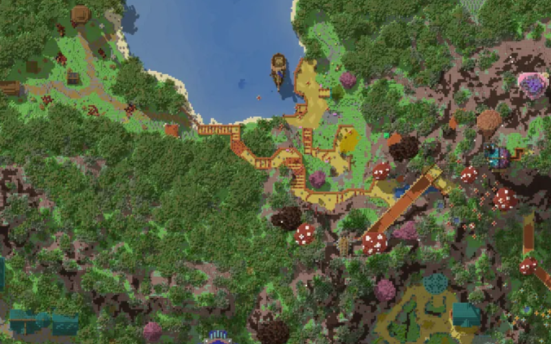 Feymire map controls preview