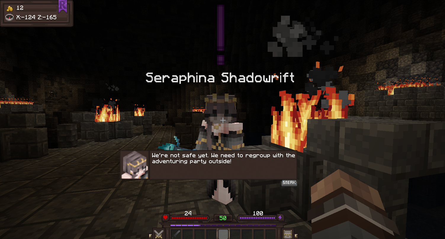 Quest gameplay in Rhythmia